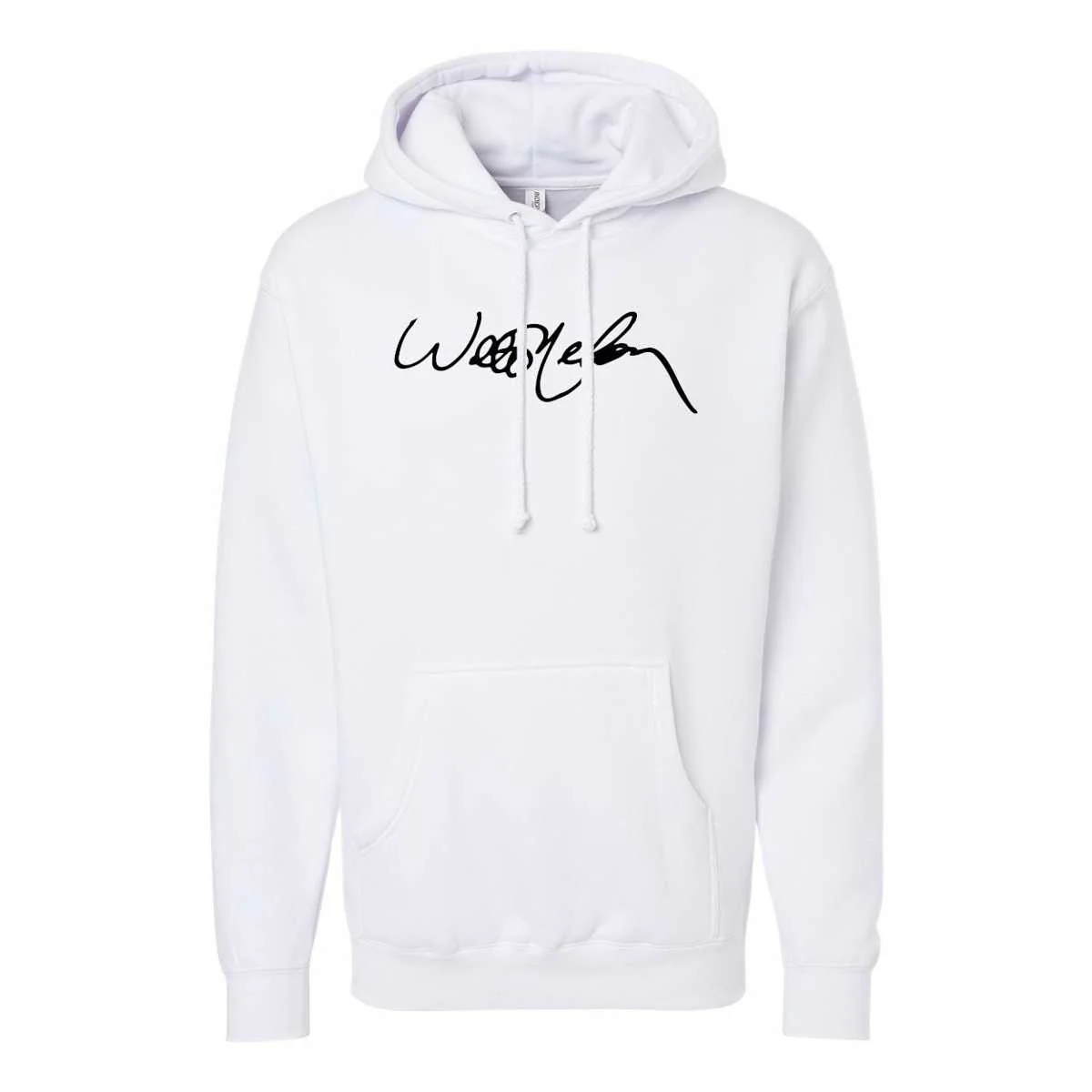 Willie Nelson Signature Hoodie White