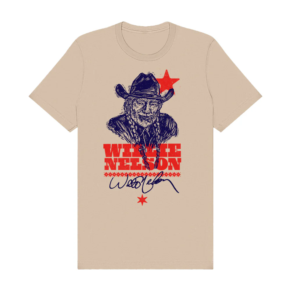 Woodcut Portrait T-Shirt