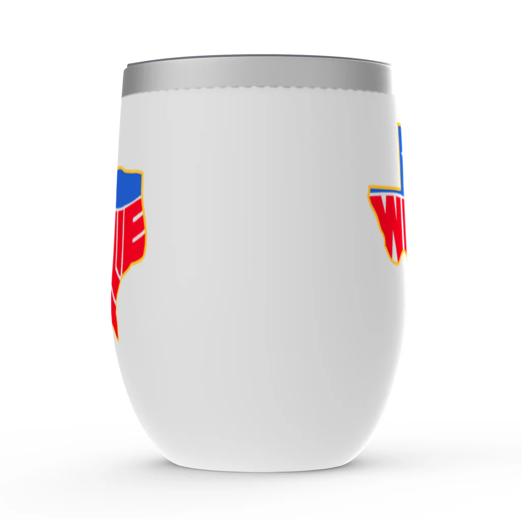 Willie Texas Stemless Wine Tumbler - Image 4