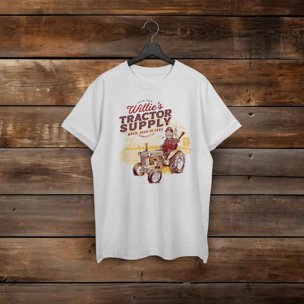 Willie's Tractor Supply T-Shirt - Image 2